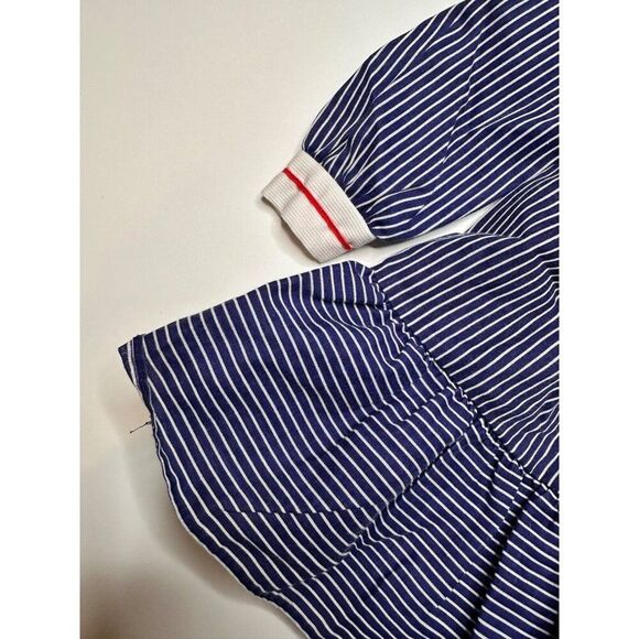 VTG Polly Flinders Hand Smocked Sailor Dress Toddler Size 2T 4th Of July - Picture 5 of 7